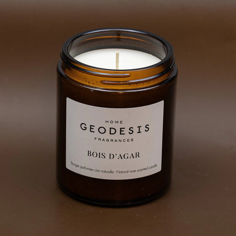 GEODESIS Agar Wood (Oud), Borneo, Candle by Geodesis French Soaps UK