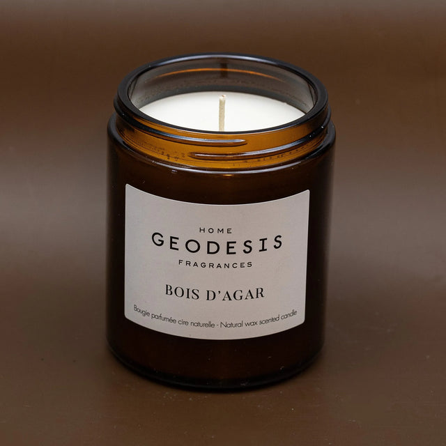 GEODESIS Agar Wood (Oud), Borneo, Candle by Geodesis French Soaps UK
