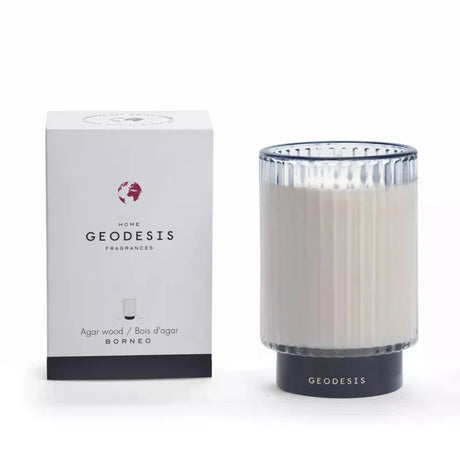 GEODESIS Agar Wood (Oud), Borneo, Prestige Candle by Geodesis French Soaps UK