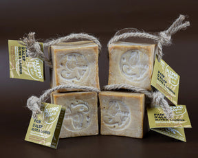 TADÉ PAYS DU LEVANT Aleppo 100g Cube 4 Pack| for all skin types | 4 x 100g French Soaps UK