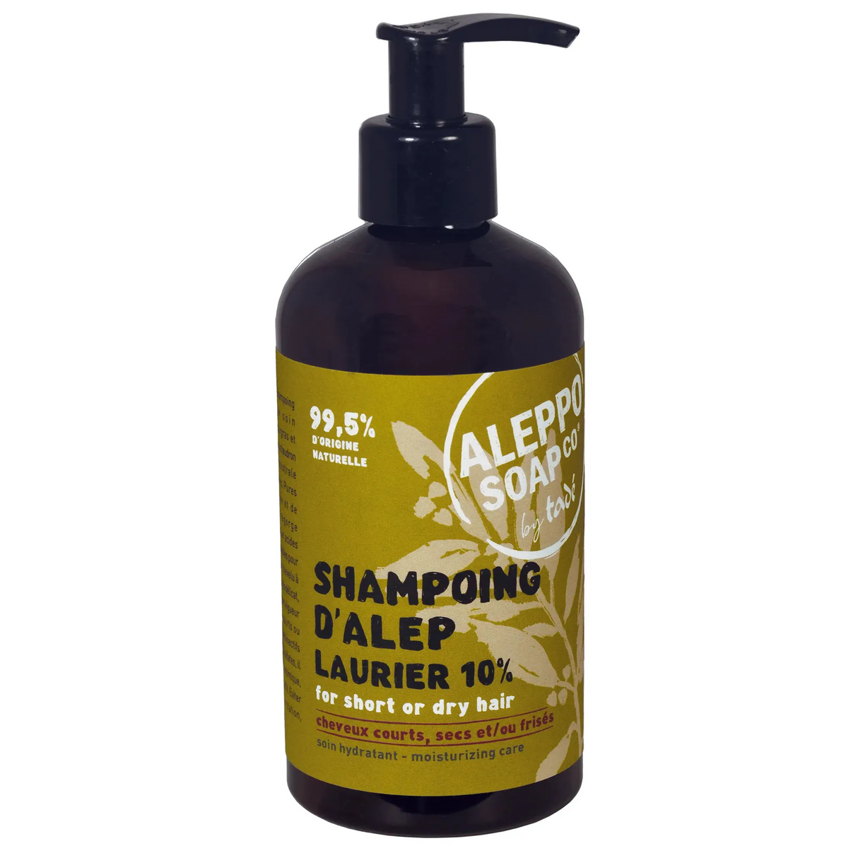 TADÉ PAYS DU LEVANT Aleppo Liquid Shampoo, for Normal, Curly or Dry Hair | 300ml French Soaps UK