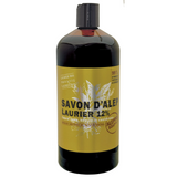 TADÉ PAYS DU LEVANT Aleppo Liquid Soap with 12% Laurel Oil , for Dry and Intolerant Skin | 1ltr French Soaps UK