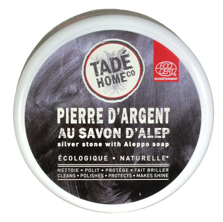 TADÉ PAYS DU LEVANT Aleppo Multipurpose (Pierre D'argent) Cleaner & Sponge, for tough household cleaning | 300g French Soaps UK