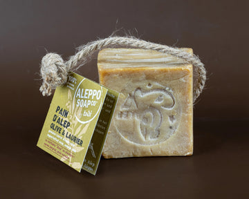 TADÉ PAYS DU LEVANT Aleppo Soap Cube | for all skin types | 100g French Soaps UK