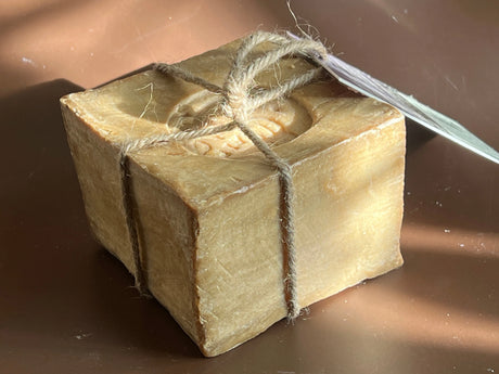 TADÉ PAYS DU LEVANT Aleppo Soap Cube | for all skin types | 350g French Soaps UK