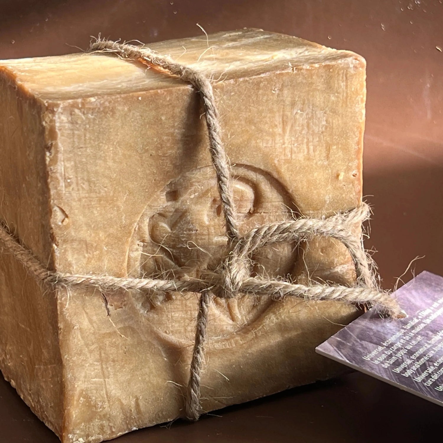 TADÉ PAYS DU LEVANT Aleppo Soap Cube | for all skin types | 350g French Soaps UK