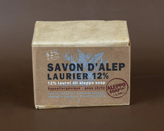 TADÉ PAYS DU LEVANT Aleppo Soap with 12% Laurel Oil | for Dry Skin | 200g French Soaps UK