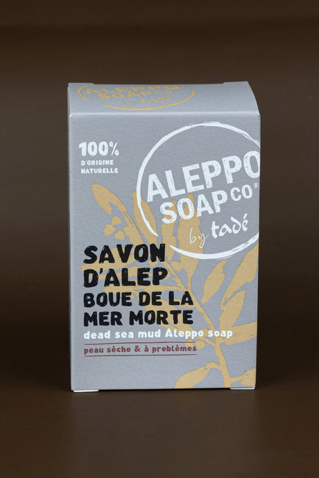 TADÉ PAYS DU LEVANT Aleppo Soap with Dead Sea Mud, for all skin types  | 150g French Soaps UK