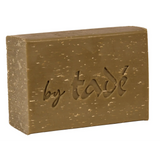 TADÉ PAYS DU LEVANT Aleppo Soap with Natural Loofah Fibres – Exfoliating Olive & Bay Oil Bar |100 g French Soaps UK