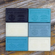 La Maison du Savon de Marseille Allez Les Bleus, 6 x 125g Soap Bars  i  Unwrapped French Soaps UK