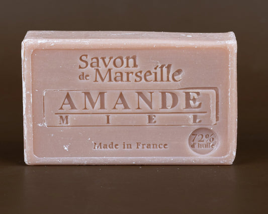 LE CHATELARD 1802 Almond & Honey Savon de Provence, enriched with Sweet Almond Oil | 100g French Soaps UK