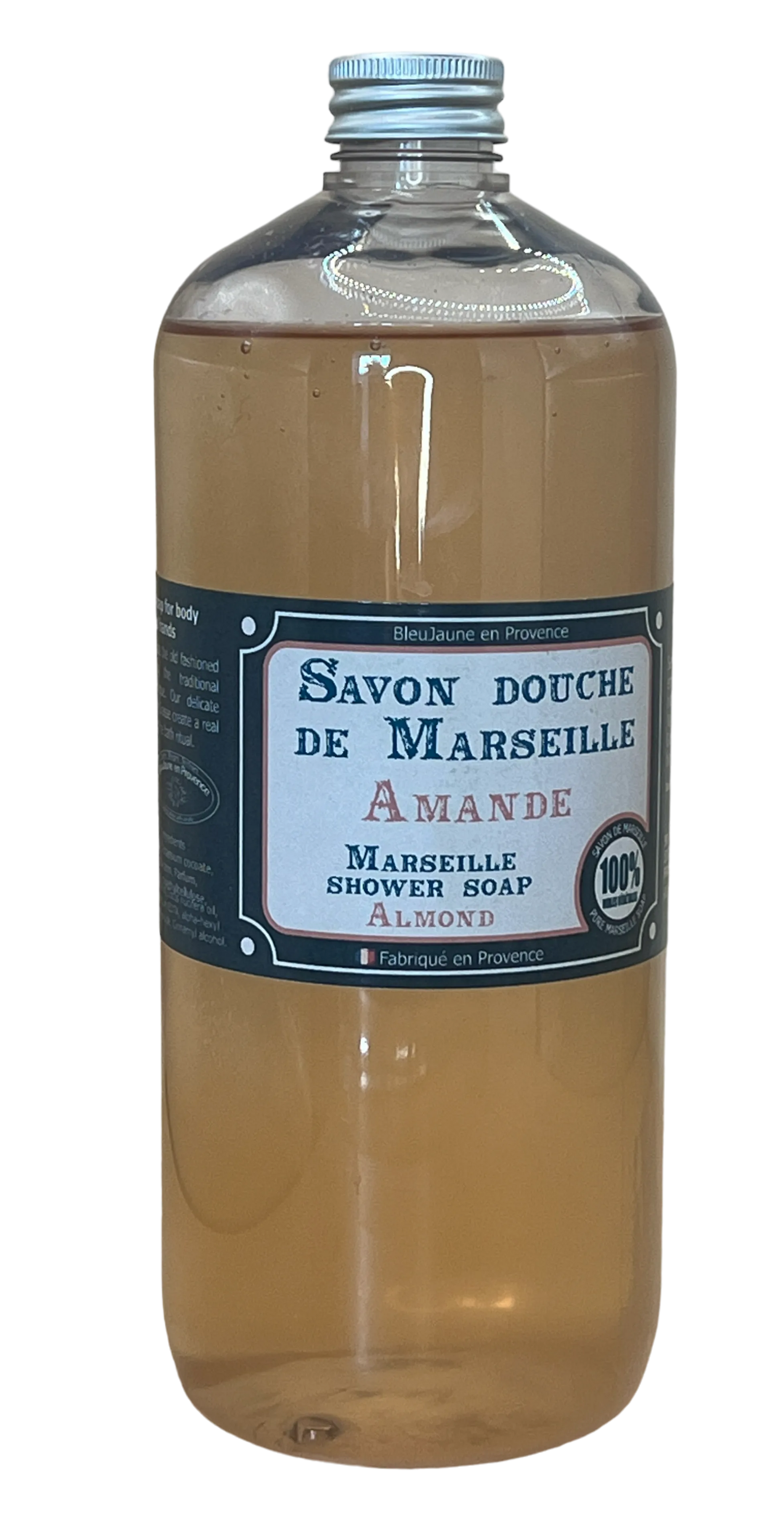 BLEU JAUNE Almond, Marseille Liquid Soap | 1L French Soaps UK