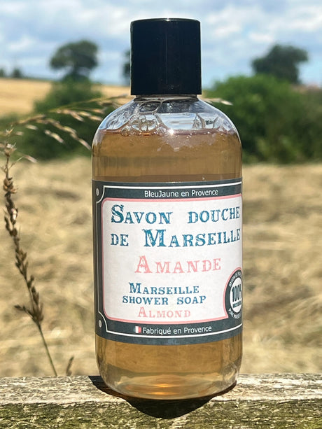 BLEU JAUNE Almond, Marseille Liquid Soap | 250ml French Soaps UK