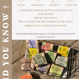 TADÉ PAYS DU LEVANT Verbena Marseille Soap with Olive Oil | 100g French Soaps UK