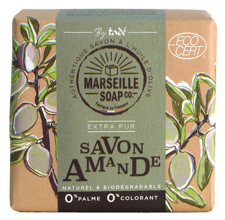 TADÉ PAYS DU LEVANT Almond Marseille Soap with Olive Oil | 100g French Soaps UK