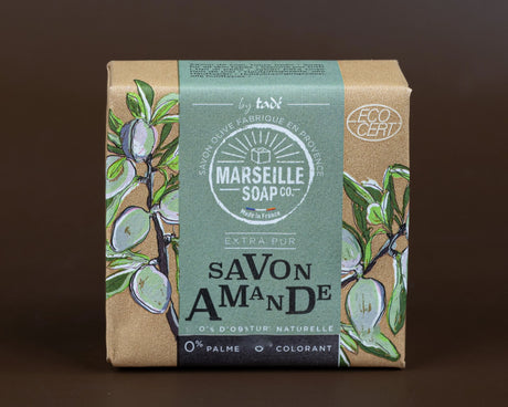 TADÉ PAYS DU LEVANT Almond Marseille Soap with Olive Oil | 100g French Soaps UK