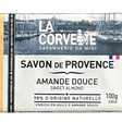 LA CORVETTE Almond, Savon de Provence, 100g French Soaps UK