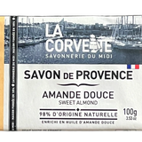 LA CORVETTE Almond, Savon de Provence, 100g French Soaps UK