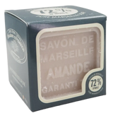 BLEU JAUNE Almond, Shea Butter Marseille Cube | 100g French Soaps UK