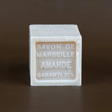 BLEU JAUNE Almond, Shea Butter Marseille Cube | 100g French Soaps UK