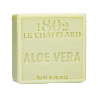 Aloe Vera Marseille Soap, 72% Coconut, Olive and Almond Oil, 100g |  PALM FREE