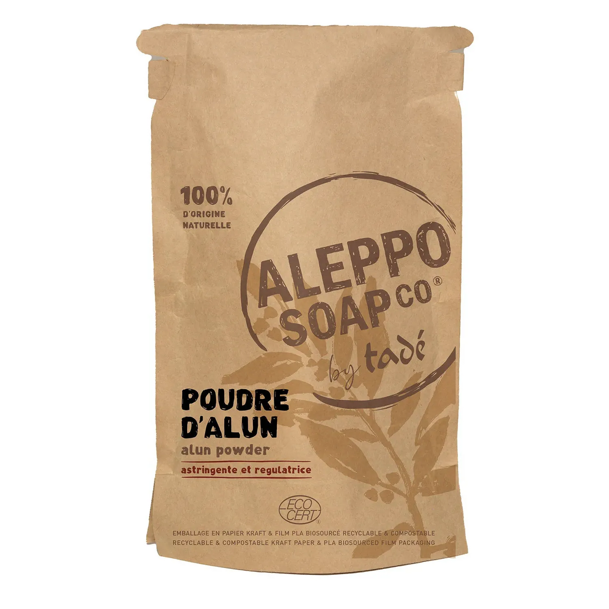 TADÉ PAYS DU LEVANT Alum Powder, for Body & Home | 150g French Soaps UK