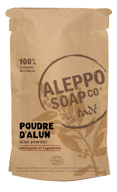TADÉ PAYS DU LEVANT Alum Powder, for Body & Home | 150g French Soaps UK