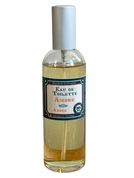 BLEU JAUNE Amber, Eau de Toilette from Grasse | 100ml French Soaps UK