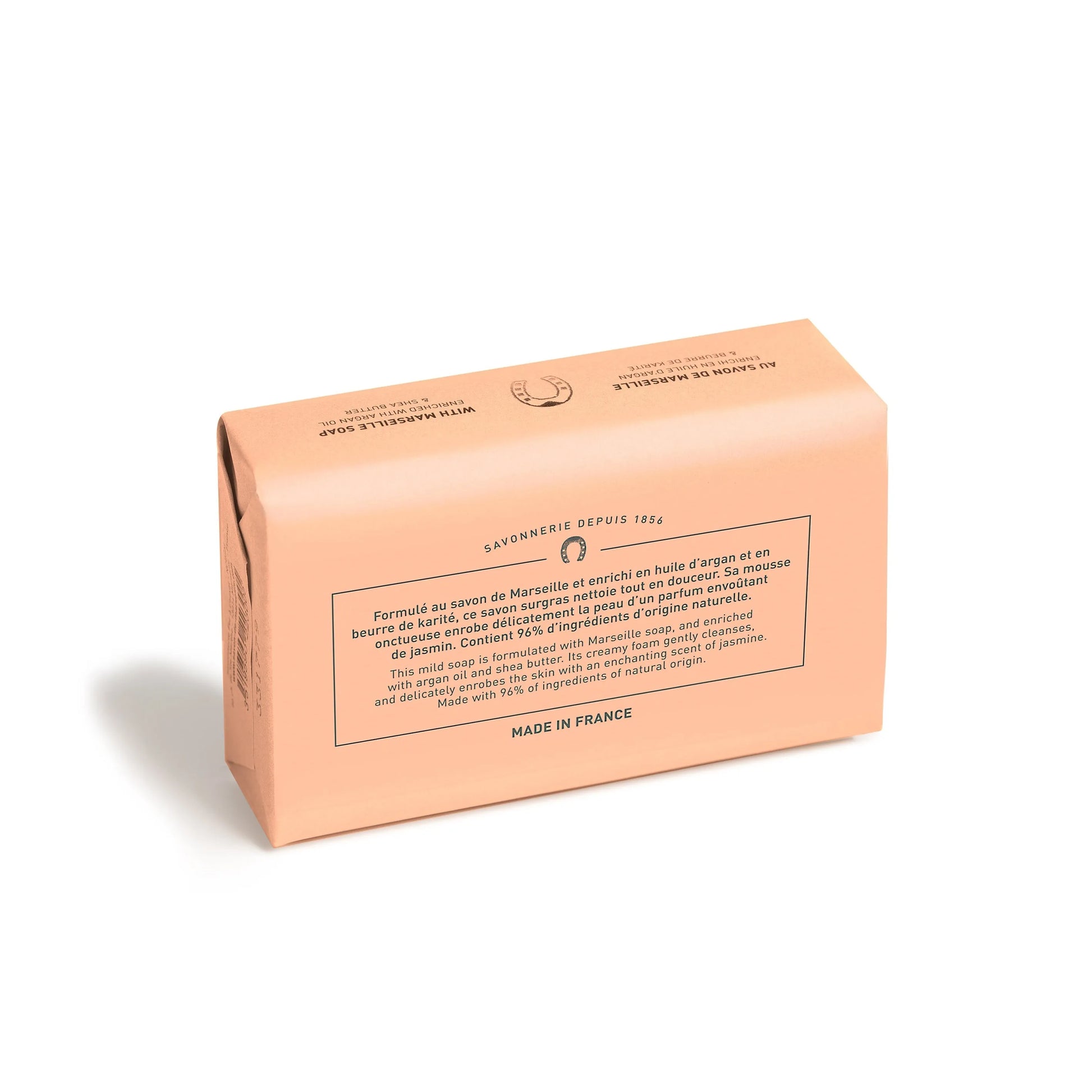 FER A CHEVAL Amber Jasmin, Extra Gentle Fragranced Marseille Soap | 125g French Soaps UK