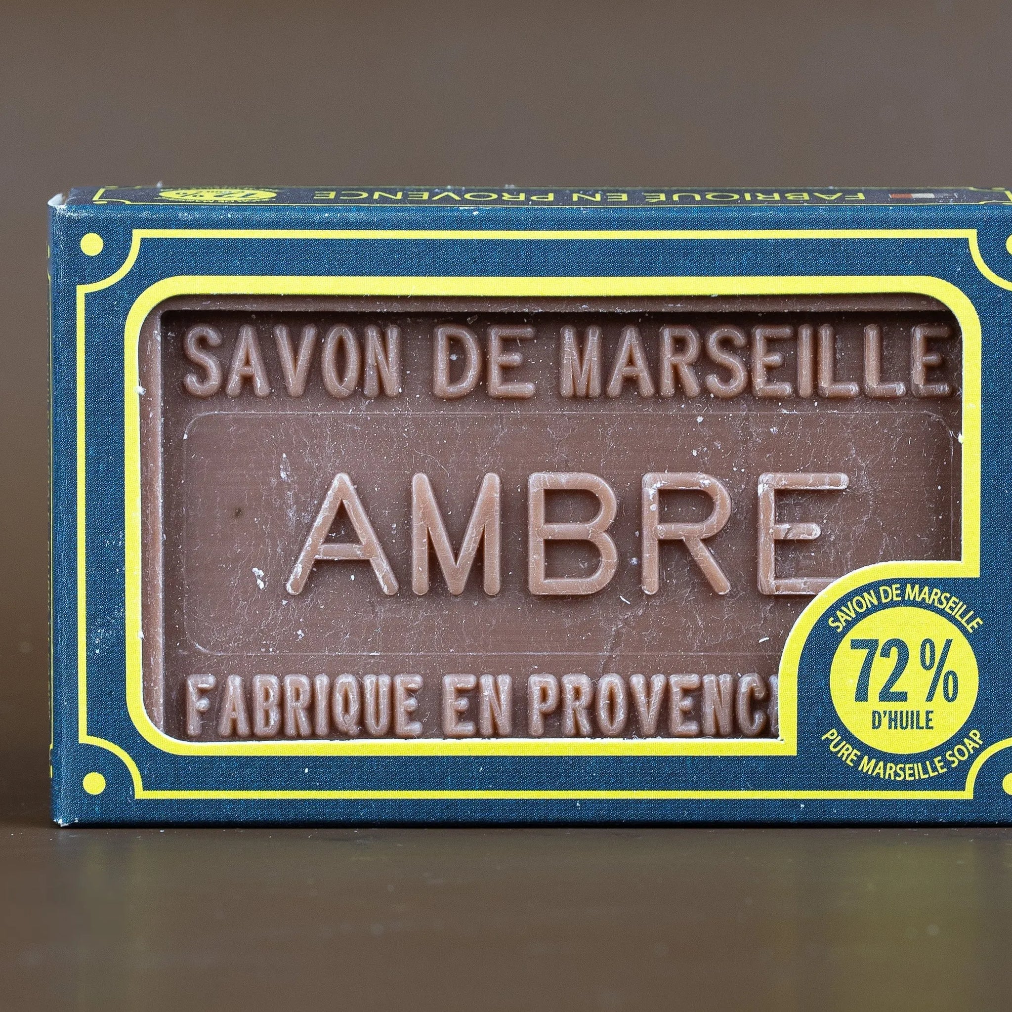 BLEU JAUNE Amber, Marseille Soap with Shea Butter |100g French Soaps UK