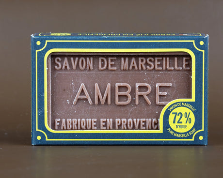 BLEU JAUNE Amber, Marseille Soap with Shea Butter |100g French Soaps UK