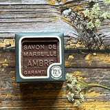 BLEU JAUNE Amber, Shea Butter Marseille Cube | 100g French Soaps UK