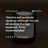 GEODESIS Amber, Southern Oceans, Candle by Geodesis French Soaps UK