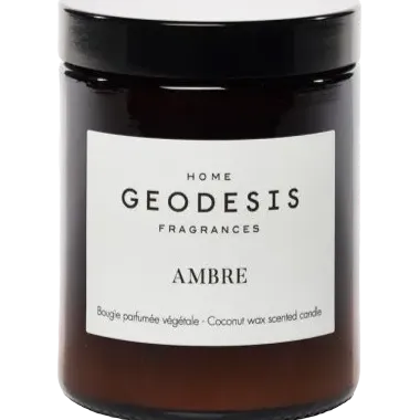 GEODESIS Amber, Southern Oceans, Candle by Geodesis French Soaps UK