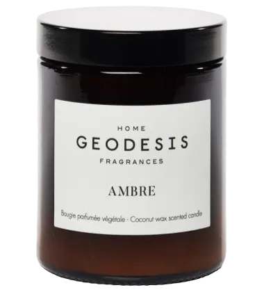 GEODESIS Amber, Southern Oceans, Candle by Geodesis French Soaps UK