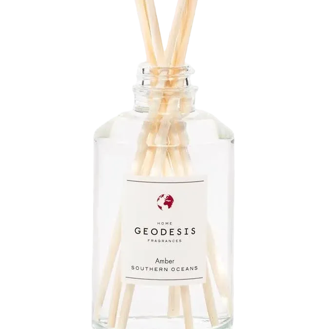 GEODESIS Amber, Southern Oceans, Reed Diffuser by Geodesis French Soaps UK