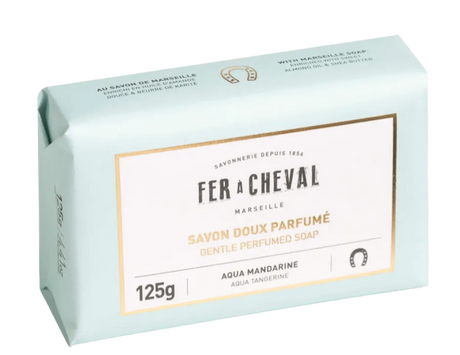 FER A CHEVAL Aqua Mandarin Gift Box French Soaps UK