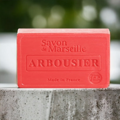 Arbousier (Strawberry Lychee) Soap, enriched with Sweet Almond Oil | 100g