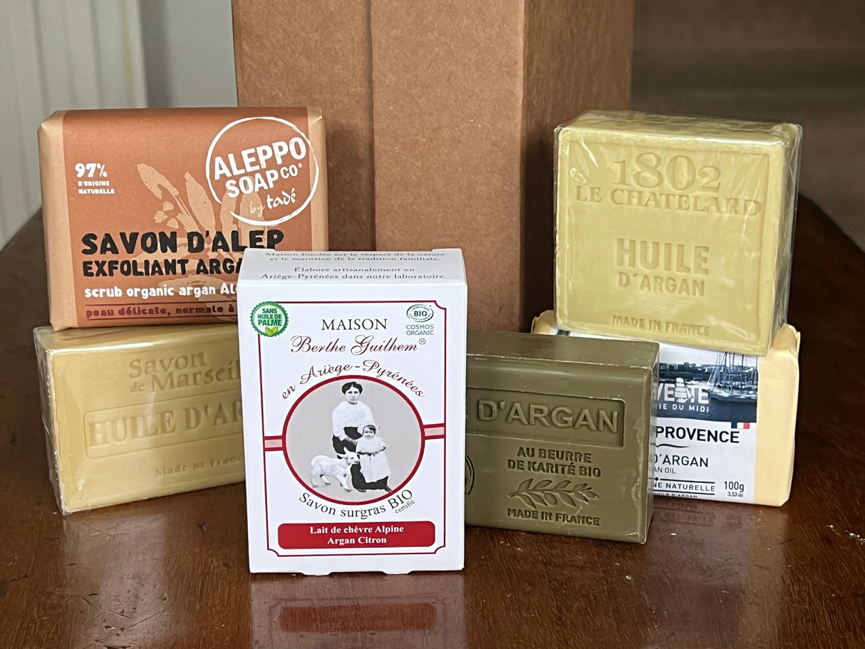FRENCH SOAPS Argan Discovery Box French Soaps UK
