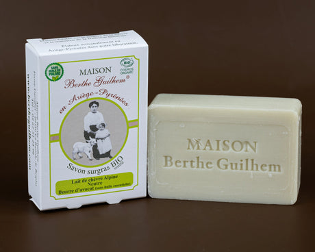 MAISON BERTHE GUILHEM Avocado Butter | Organic Alpine Goat's Milk | 100g French Soaps UK