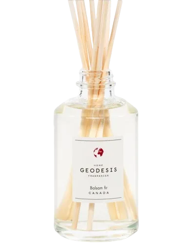 GEODESIS Balsam Fir, Canada,  Reed Diffuser by Geodesis French Soaps UK