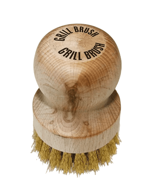 Beechwood Grill Brush with Brass & Copper Bristles