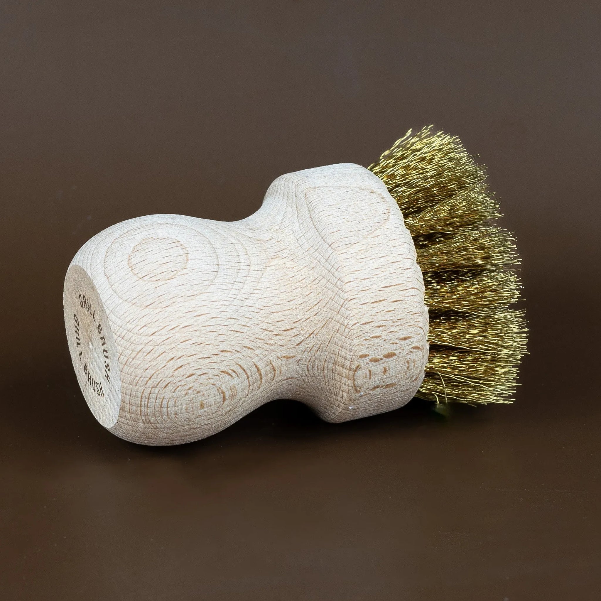 EDDINGTONS Beechwood Grill Brush with Brass & Copper Bristles French Soaps UK
