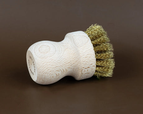 EDDINGTONS Beechwood Grill Brush with Brass & Copper Bristles French Soaps UK