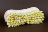 EDDINGTONS Beechwood Scrubbing Brush with Soft Plant Fibre Bristles French Soaps UK