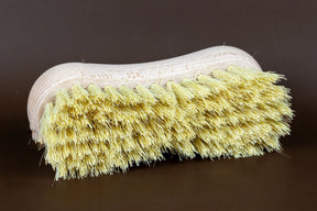 EDDINGTONS Beechwood Scrubbing Brush with Soft Plant Fibre Bristles French Soaps UK