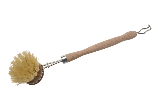 Beechwood Traditional Dish Brush with Plant Fibre Bristles