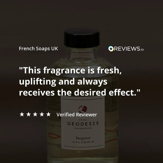 GEODESIS Bergamot, Calabria, Reed Diffuser by Geodesis French Soaps UK