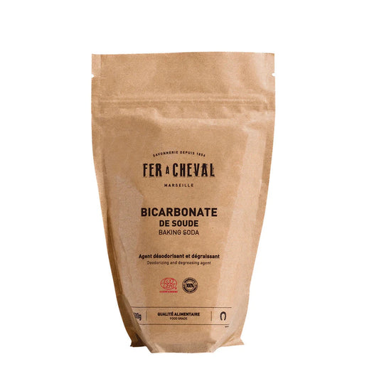 FER A CHEVAL Bicarbonate of Soda (Baking Soda) | Food Grade for Natural Home Cleaning | 500g French Soaps UK