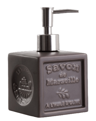 Black Ceramic Soap Dispenser